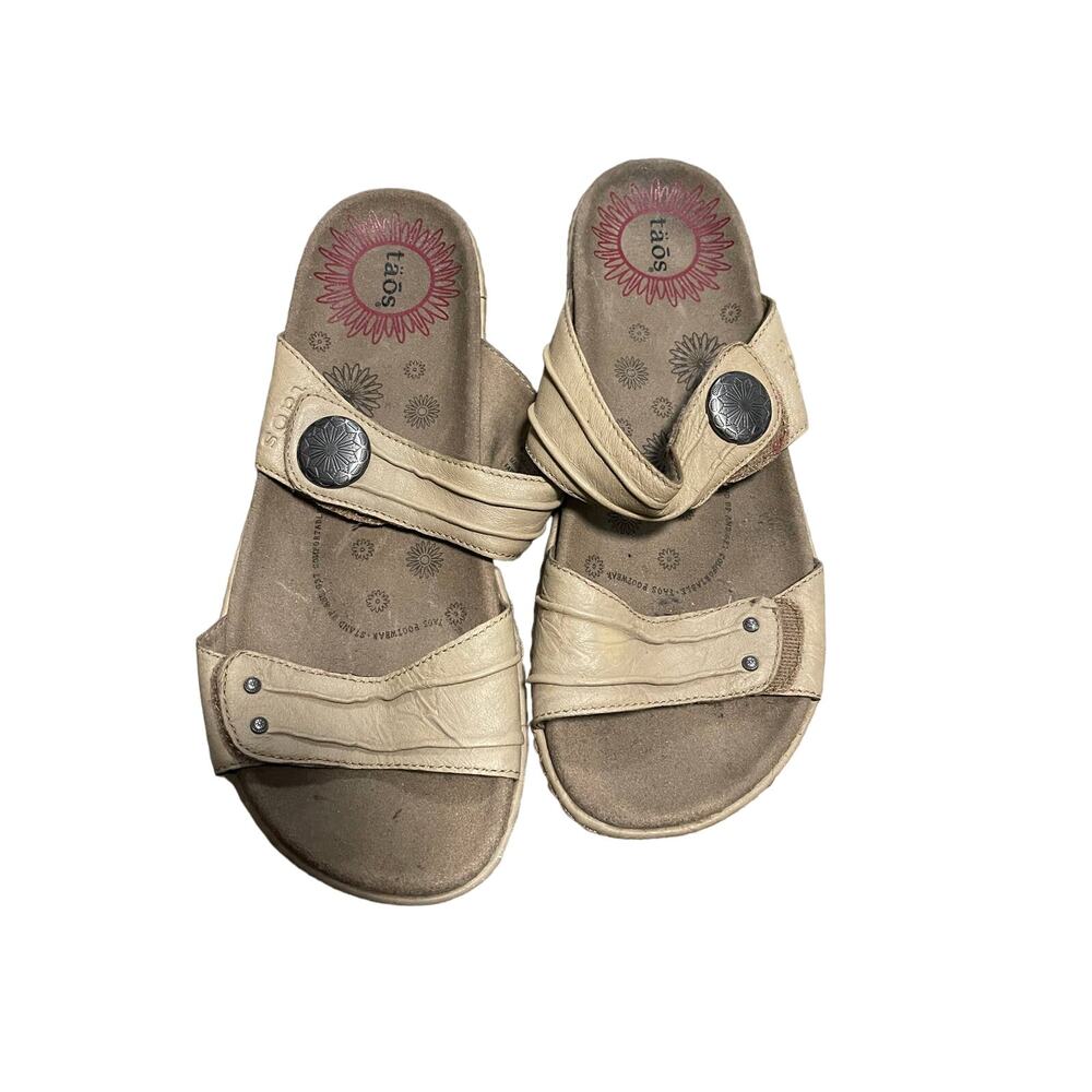 Taos Imagine Women's Sandal Beige Sz 7